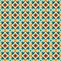 Fototapeta premium Moroccan background, seamless Moroccan wallpaper, Moroccan pattern, Moroccan culture, Moroccan repeating patterns for greeting cards, fabrics, gift papers, and product designs