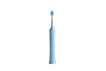 Electric Toothbrush On Transparent Background. - obrazy, fototapety, plakaty