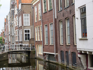 Fototapeta na wymiar Die sTadt Delft in Holland