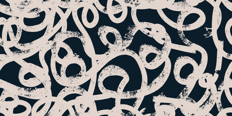 Trendy abstract lines pattern. Modern vector template for design.
