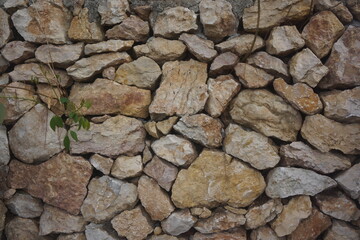 ungrouted stone masonry riprap wall 2