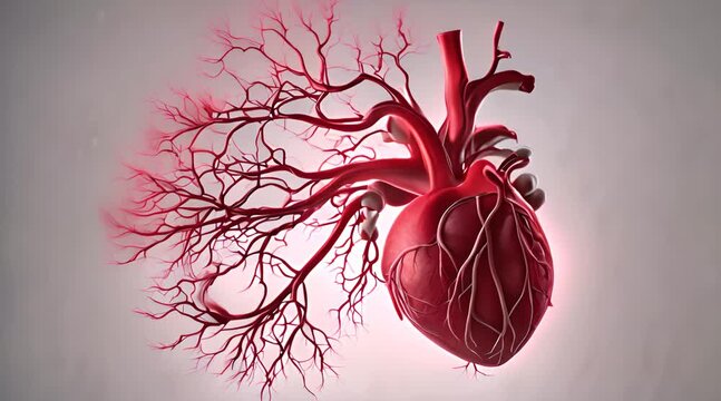 Abstract human internal organs, Anatomy, Medical education concept