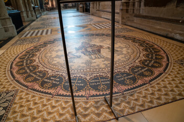 floor of a church old hisory 
