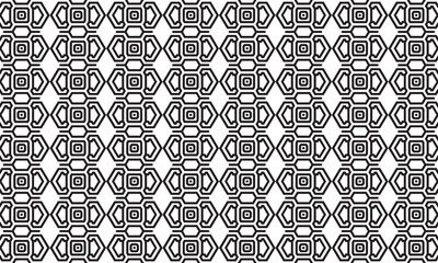 Embrace timeless elegance with this captivating black and white geometric pattern. Perfect for adding sophistication to your designs.
