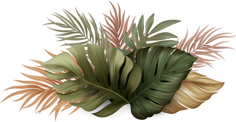 Tropic Palm Leaves