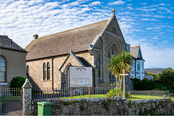 Schöne alte Kirche in St. Ives