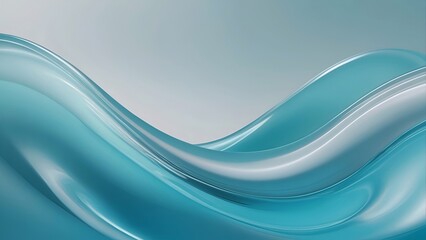 abstract blue waves background for banner design