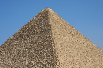 Fototapeta na wymiar Pyramids of Giza. One of Seven Wonders of the World.