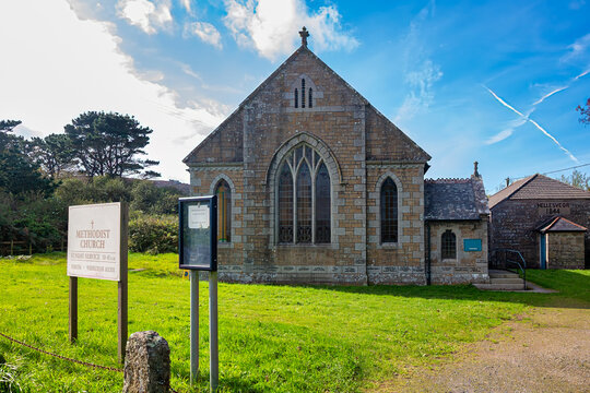 Schöne alte Kirche Nähe St. Ives auf Cornwall