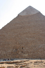 Fototapeta na wymiar The Great Pyramids in Giza pyramid complex, Egypt.