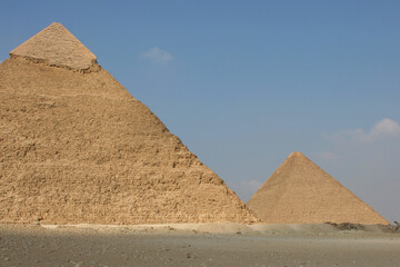 Fototapeta na wymiar Great pyramids of Egypt.