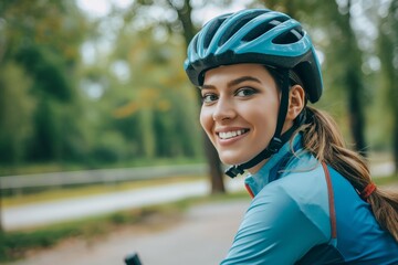 Trailside Cyclist's Joy