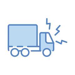 Truck  icon editable stock vector icon	