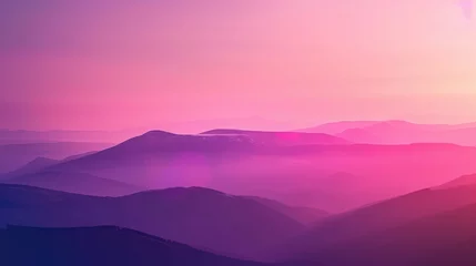 Raamstickers Pink and purple gradient background. © Khalif