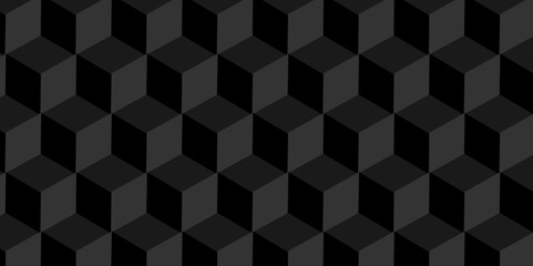 	
Abstract cubes geometric tile and mosaic wall or grid backdrop hexagon technology wallpaper background. Black and gray geometric block cube structure backdrop grid triangle texture vintage design.