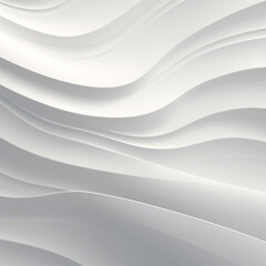 3d photo of abstract white background made with generative ai - obrazy, fototapety, plakaty