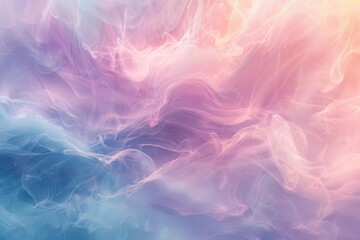 Ethereal pastel background with soft, dreamy colors and delicate textures, abstract illustration - obrazy, fototapety, plakaty