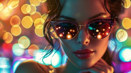 Obraz premium Gambling goddess, a lady’s daring in a world of chance