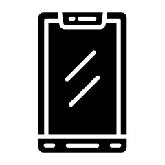 Smartphone glyph icon