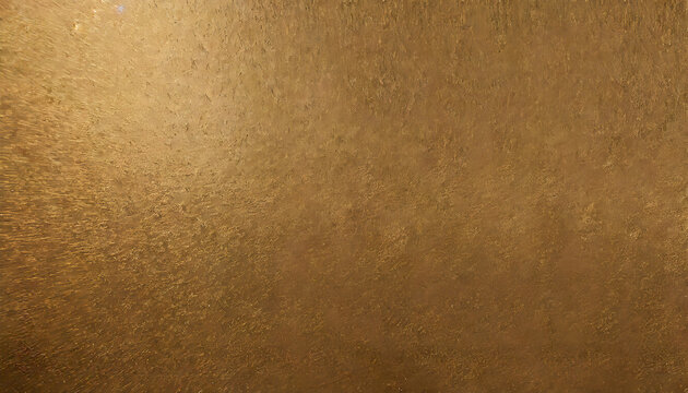 Metal texture background in gold.Panorama gold texture. Generative AI.