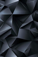 Fototapeta premium Glossy metallic geometric triangle patterns for background
