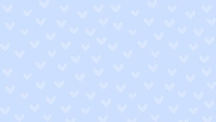 Light blue vector illustration with hearts. Valentine's Day holiday background texture, romantic wedding design, Love