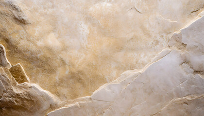 rock abstract warm beige wall background. Generative AI.