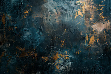 Dark rich color oil painting abstract texture for background