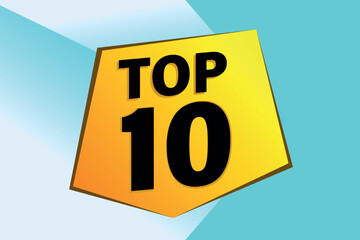 top 10 poster banner graphic design icon logo sign symbol social media website coupon

