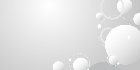 modern white and gray circle gradient trendy background. Grey abstract background geometry circle, diagonal line and layer element Vector for business, corporate presentation design.