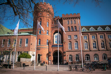 Studentlund Building in Old University town.