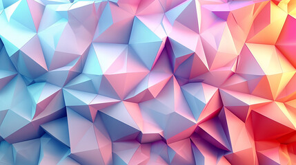 Obraz premium abstract background of polygonally colored shapes