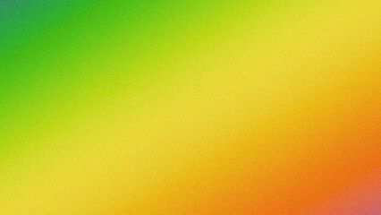 grainy abstract yellow orange green background with abstract rays and motion blur, gradient grain background