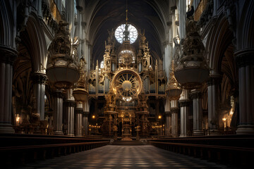 Fototapeta premium massive church, dome, mmassiva dome church, dome, massive church building, big old massive church, cathedral