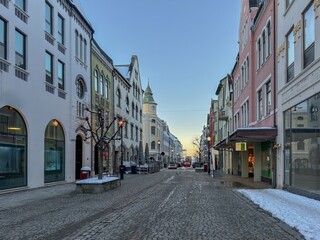 Evening in Ålesund's streets