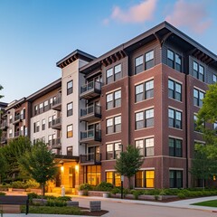 Fototapeta premium Exterior of an Apartment