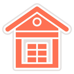 Warehouse Vector Icon Design Illustration