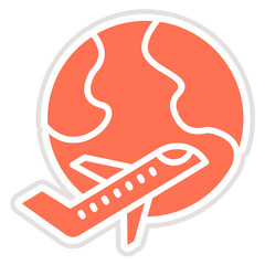 Travel Vector Icon Design Illustration