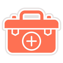 First aid box Vector Icon Design Illustration