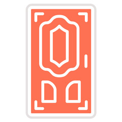 Door Vector Icon Design Illustration