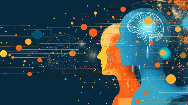 A visual metaphor of knowledge transfer from traditional to AI learning