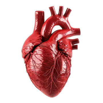 human heart anatomy model