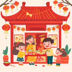 chinese new year decoration