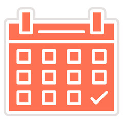 Calendar Vector Icon Design Illustration