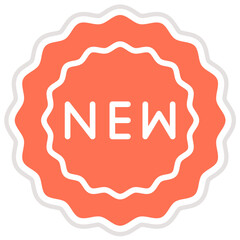 New Vector Icon Design Illustration