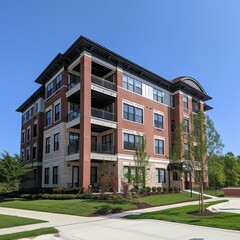 Exterior of an Apartment