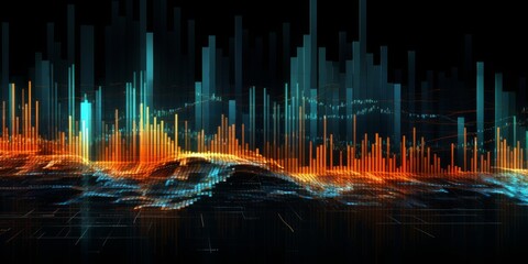 Abstract Financial Patterns in a Series of Intriguing Designs