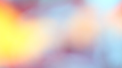 Blurred colored abstract background. Smooth transitions of iridescent colors. Colorful gradient.