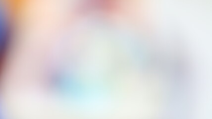 Blurred colored abstract background. Smooth transitions of iridescent colors. Colorful gradient.