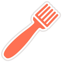 Fork Vector Icon Design Illustration